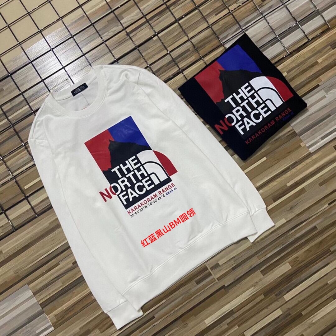 红蓝黑山BM圆领350克纯棉华棉
