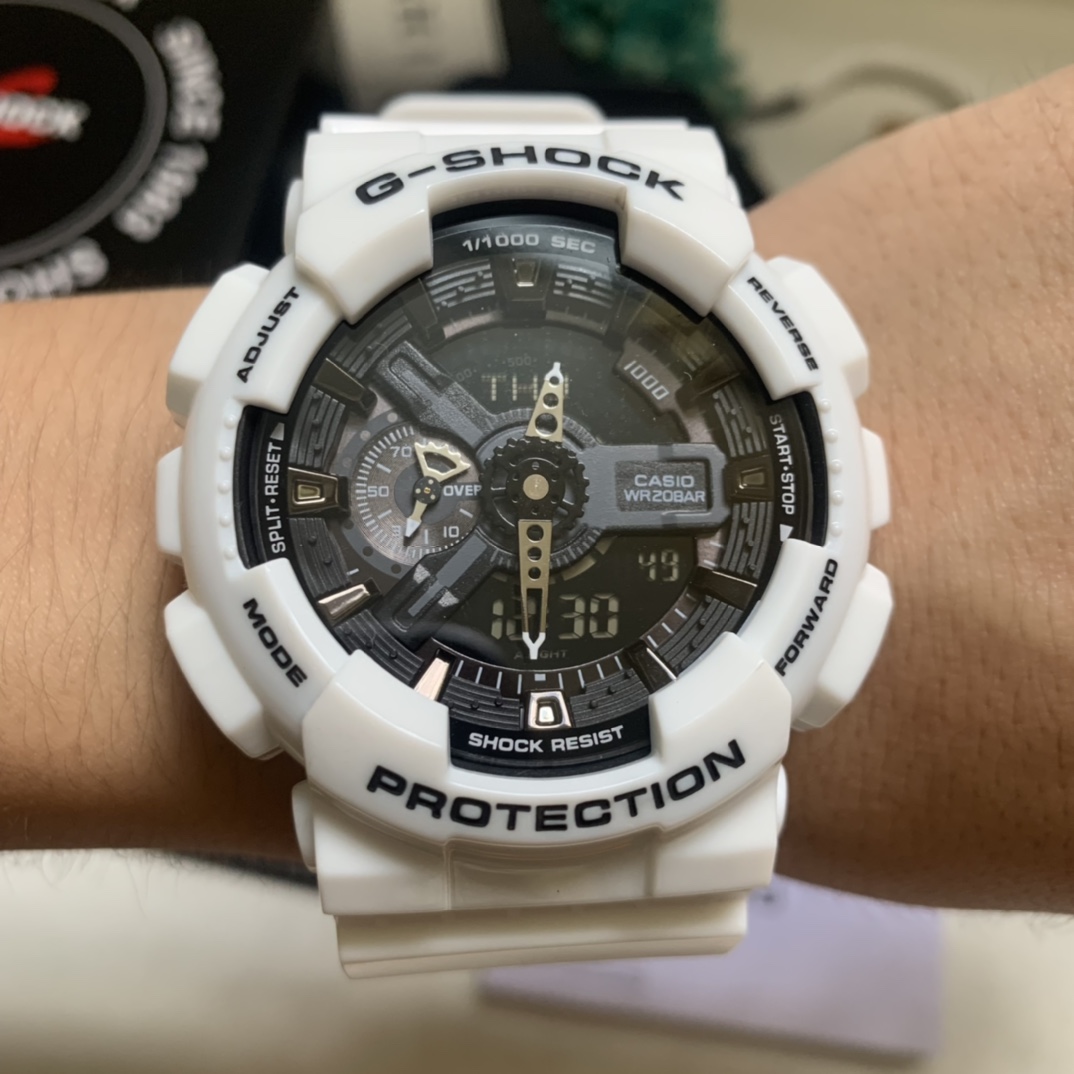 卡西欧  ga-110系列奥利奥实拍图片