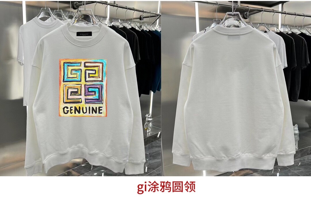 gi涂鸦圆领350克纯棉华棉
