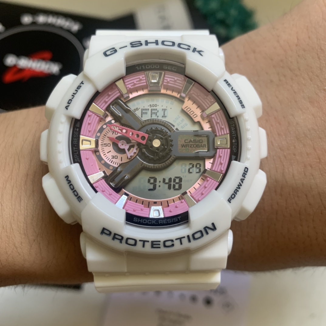 卡西欧  ga-110系列白粉大实拍图片