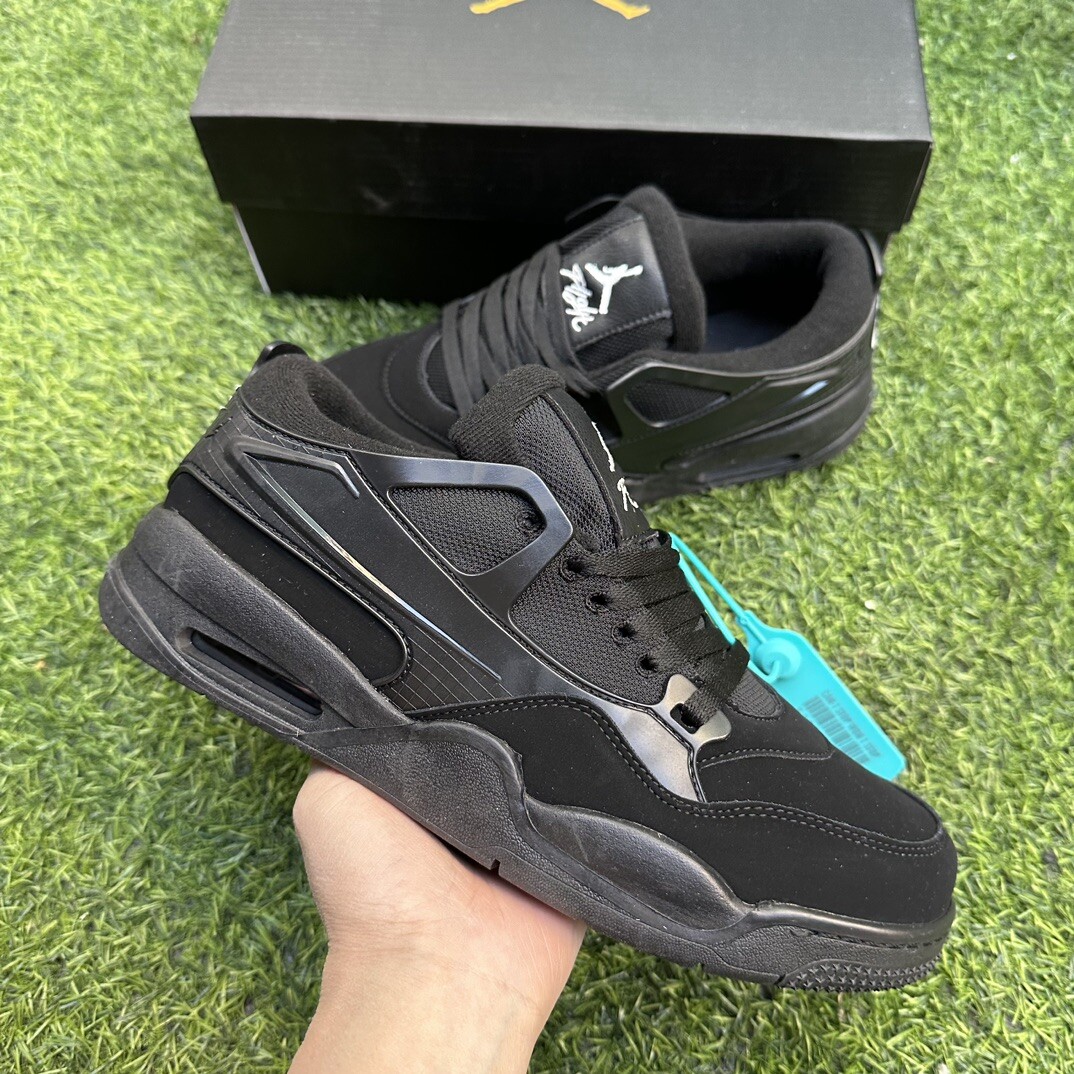 Jordan Air Jordan 4 Retro aj4 乔4 熊果全黑码数36-44 男女现货