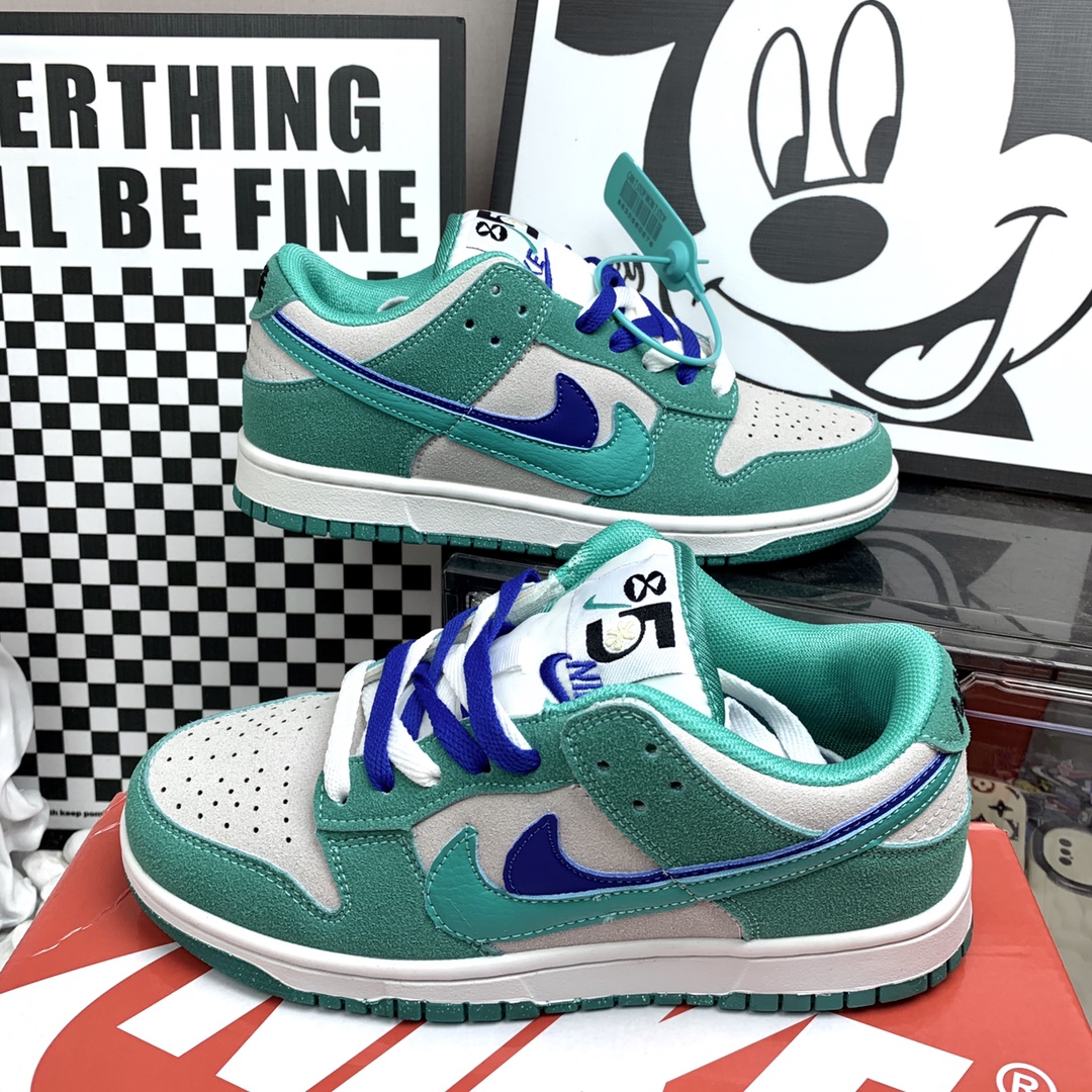 Nike Dunk SB 双勾白绿 尺码36-44 男女码现货
