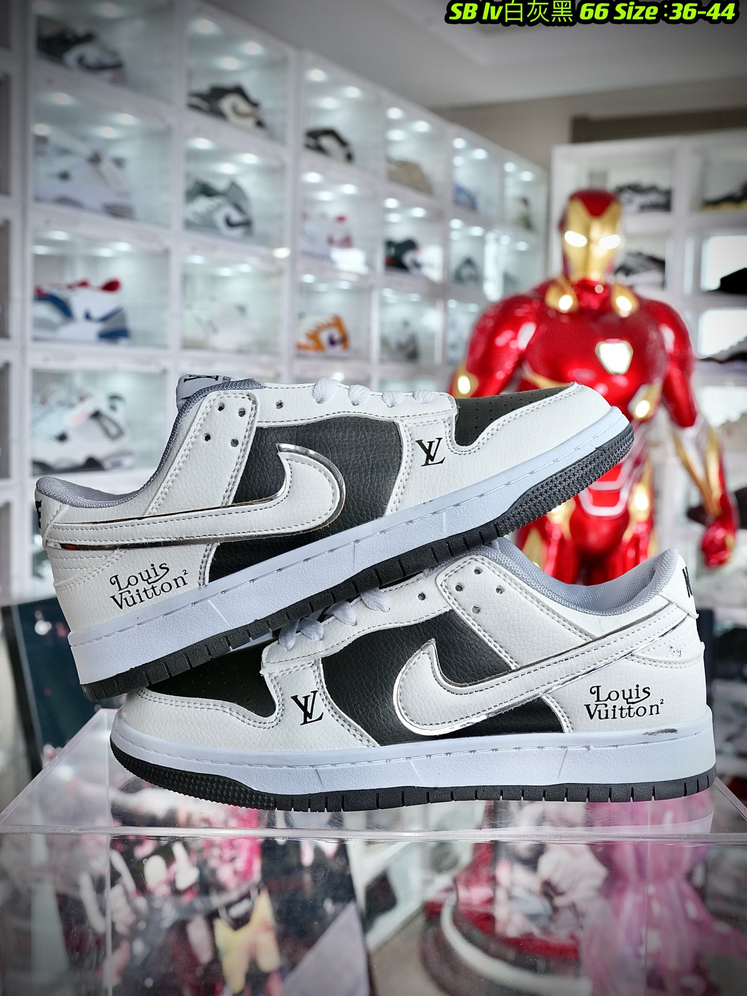 Nike Dunk SB lv白黑灰  尺码36-44 男女码现货