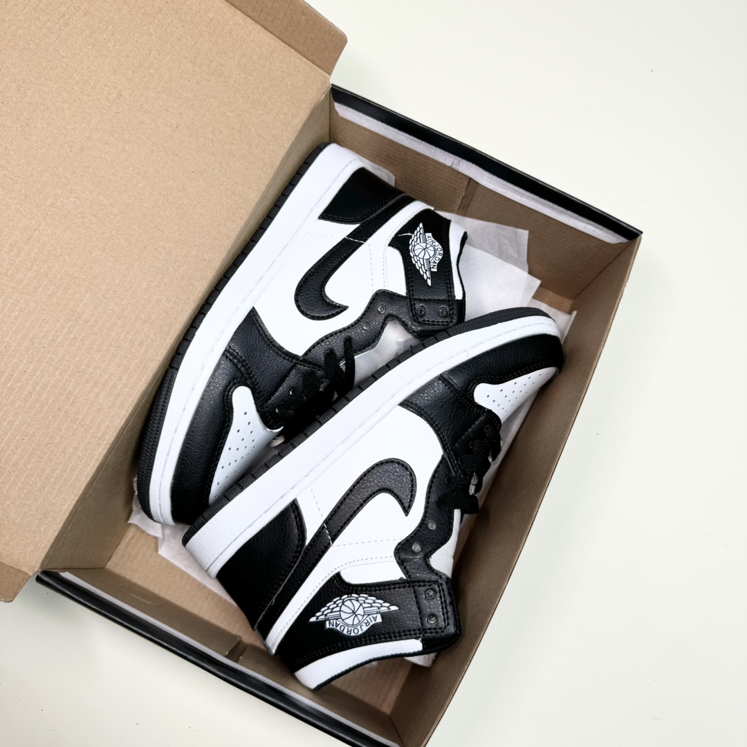  AJ1高帮黑白 莆田拉帮工艺码数36-44