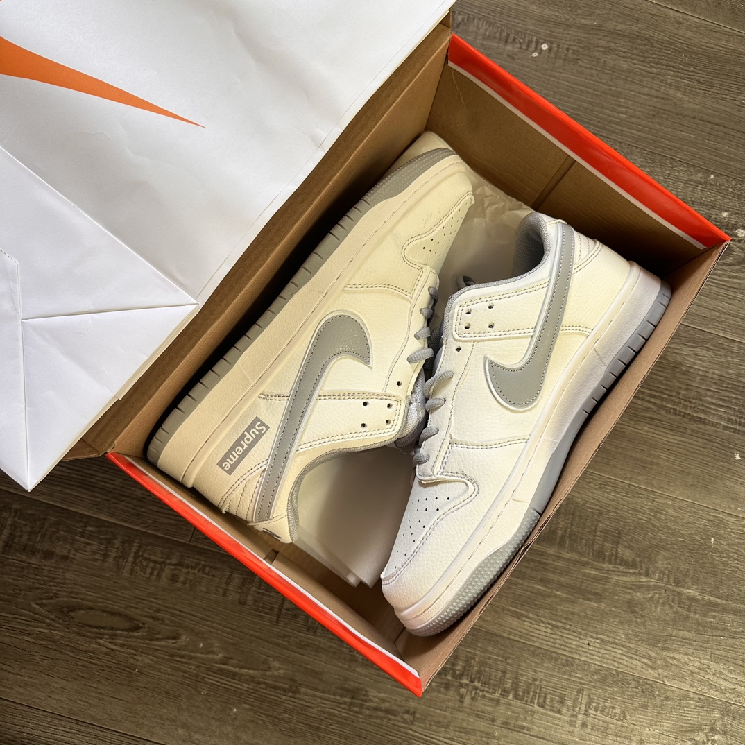  Nike SB Dunk Low SB联名白黑 码数36-44 男女现货