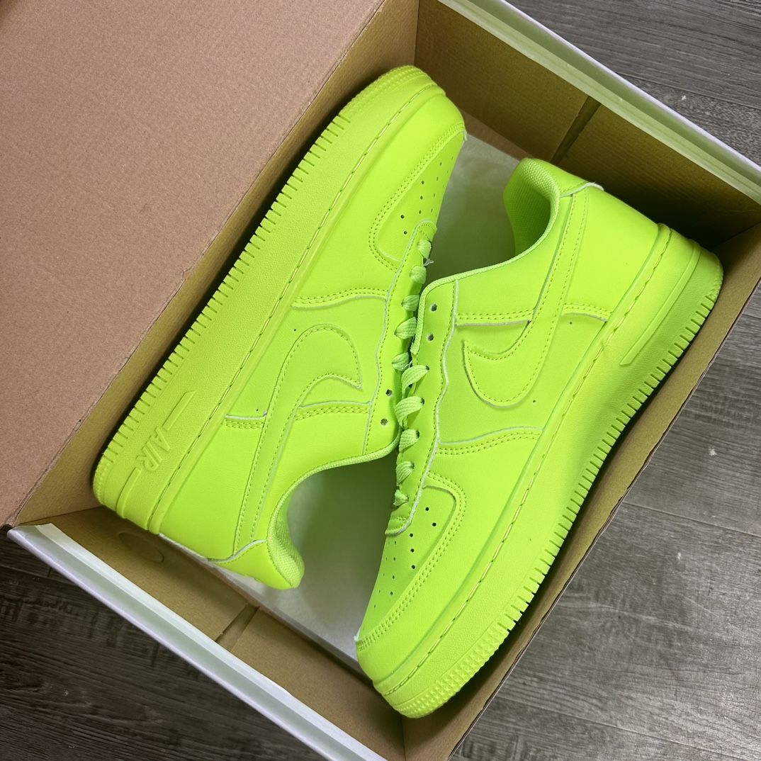 Nike AF1 空军一号 荧光绿 36-44码 男女鞋