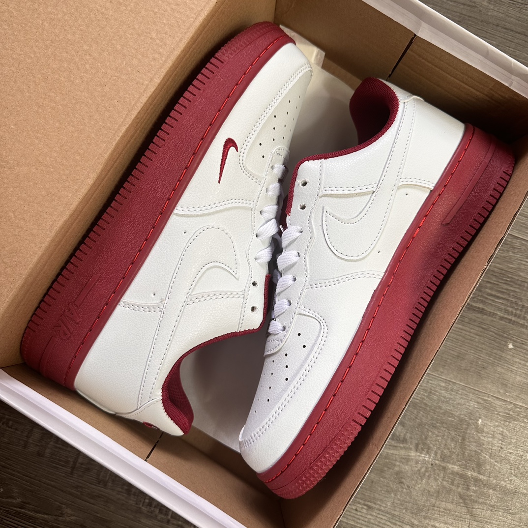  Nike AF1 空军一号 复古红 36-44码 男女鞋