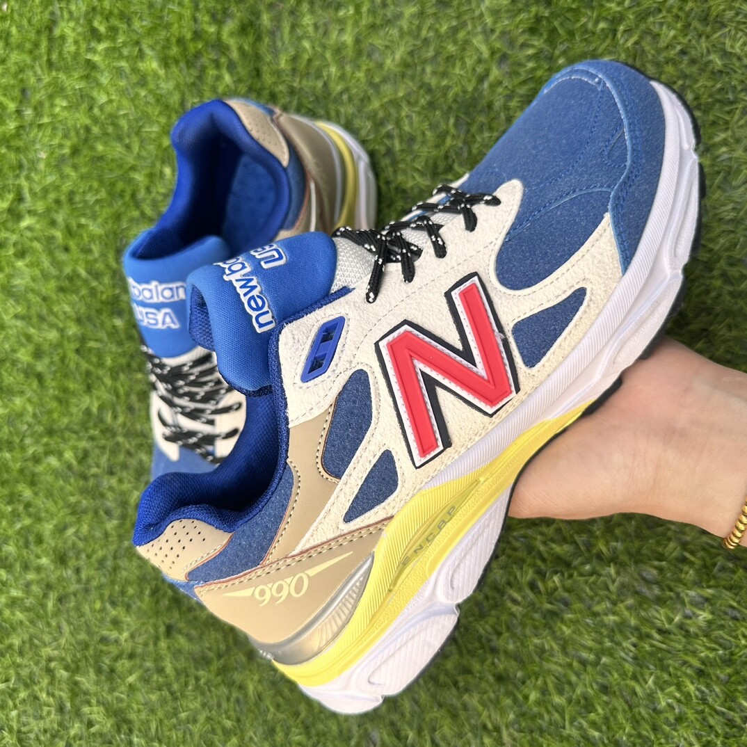  New Balance NB 990 蓝黄 40-44码 男款现货