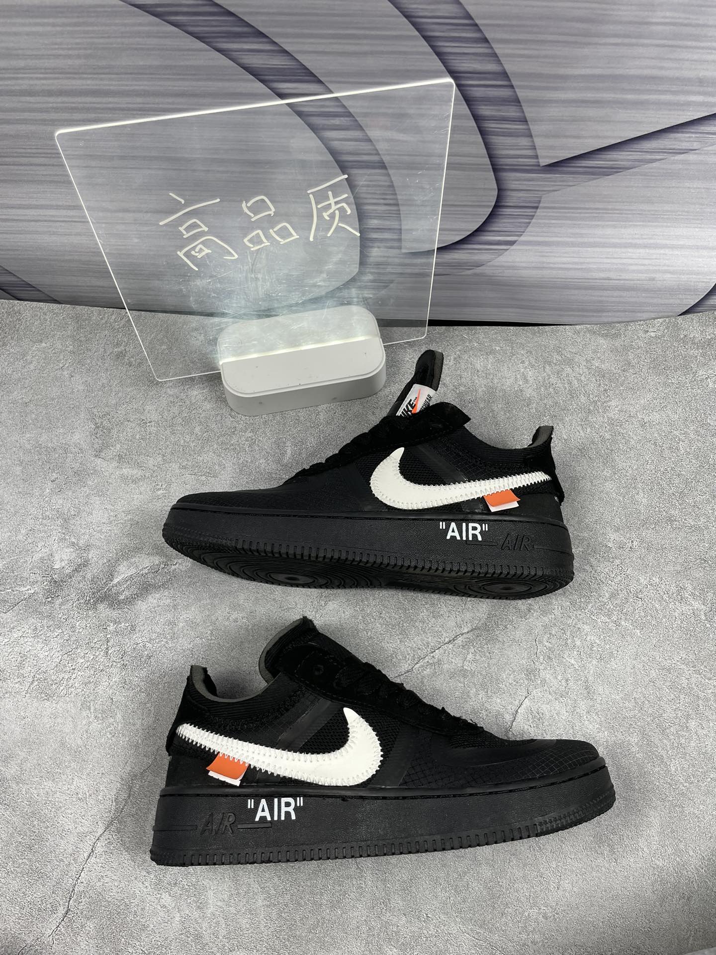  Off-White x Nike Air Force Air Force 1 Low 黑色 36-44码 男女现货 送鞋带