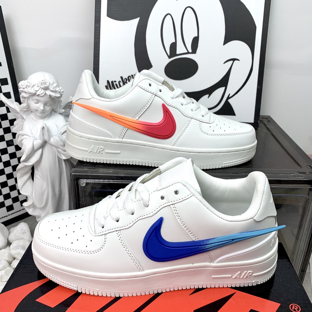  Nike Air Force 1 Low 空军一号低帮 渐变彩虹 码数36-44 男女现货