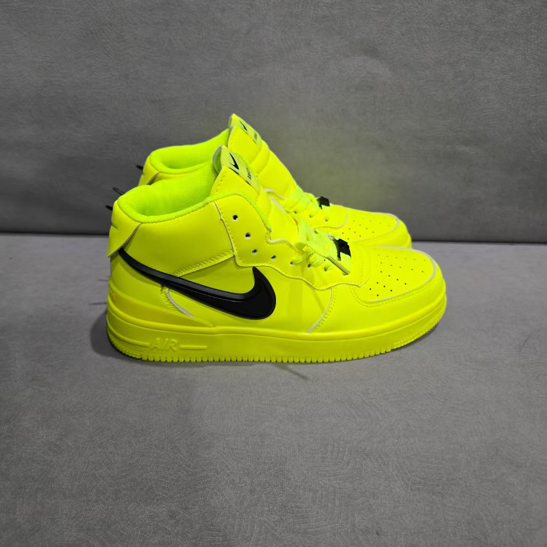 AMBUSH X Nk Air Force 1 Mid AF1中帮 飞机钩 荧光绿 码数36-44