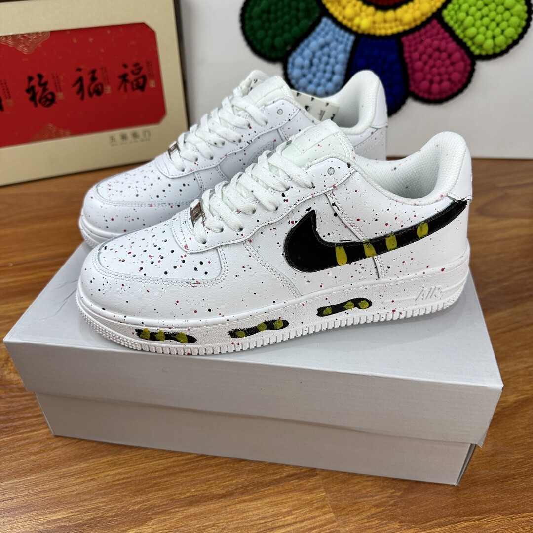 高版本头层皮NK Air Force 1 Low AF1 空军一号低帮  南瓜 码数36-44 男女现货