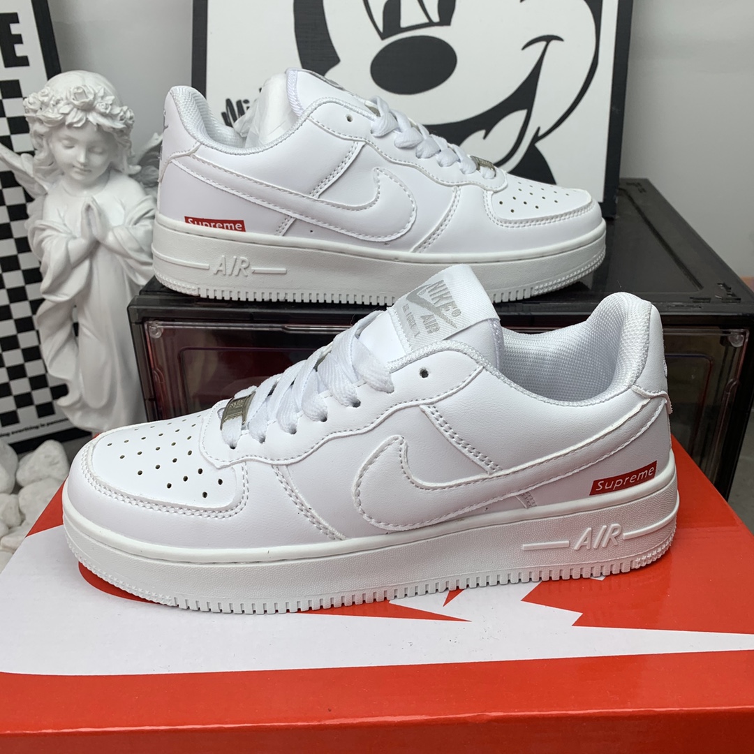 NK Air Force 1 Low AF1 空军一号低帮superme纯白 码数36-44 男女现货