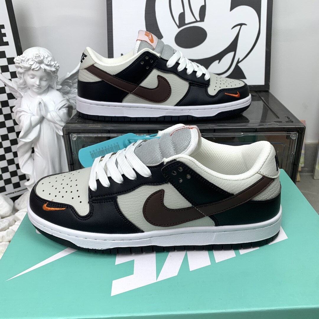 Nike Dunk SB Low 黑灰橙 码数36-44 男女现货
