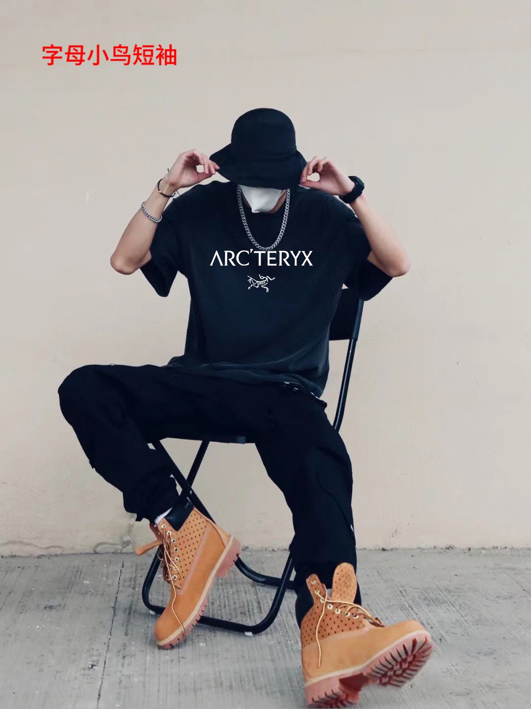 字母小鸟短袖始祖鸟Ayc Teryx 23ss春夏最新砖柜同款 高品质新款 进口机印图案采用2精梳棉32支双纱 手感柔软舒适 吸汗透气Size:M-4xl颜色:黑色 白色 深灰色