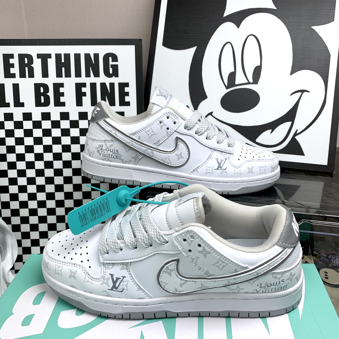 Nike Dunk SB Low LV白灰 码数36-44 男女现货