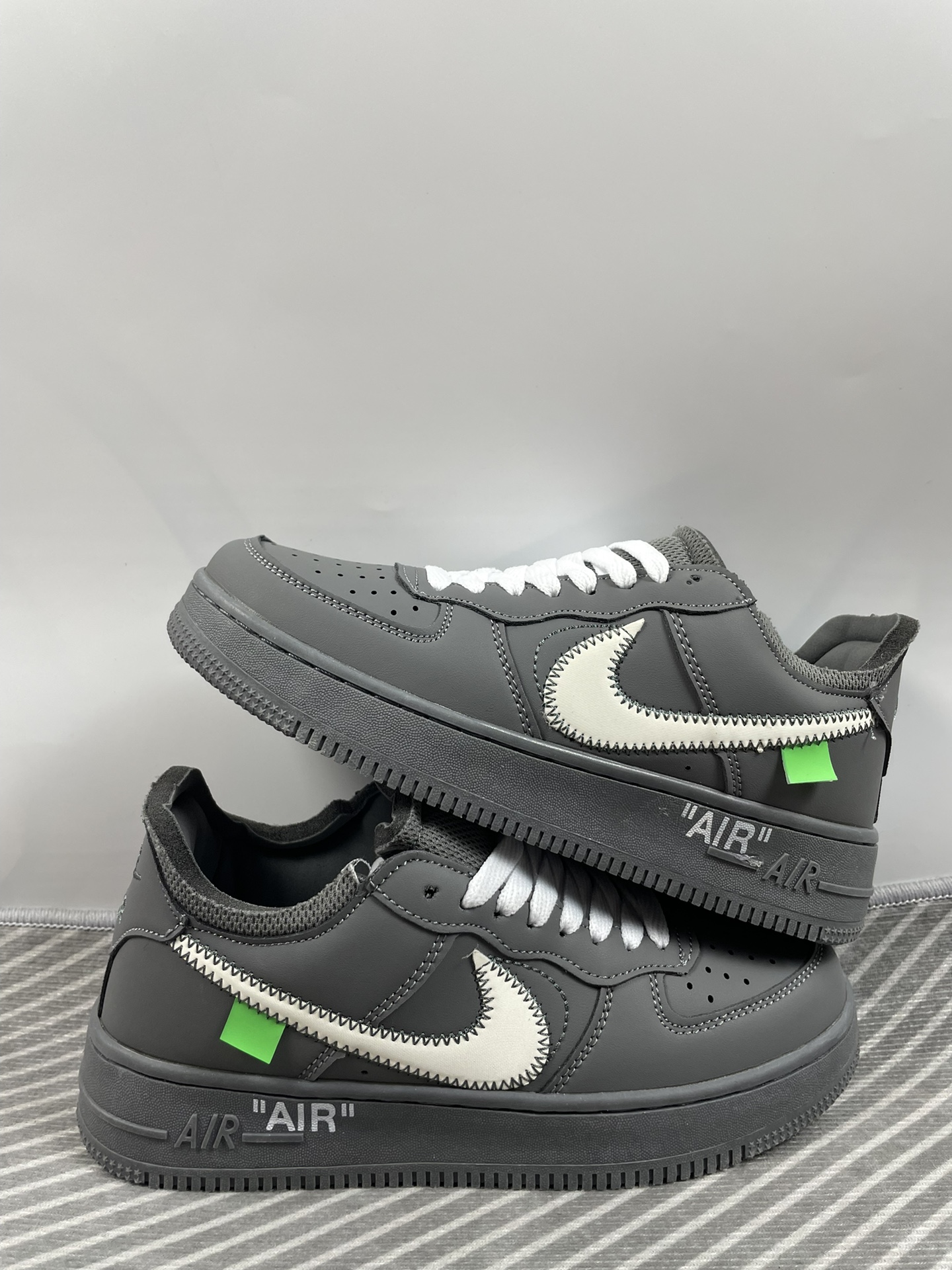 Off-White x Nk Air Force 1 Low 空军一号低帮联名 黑色 码数36-44 男女现货