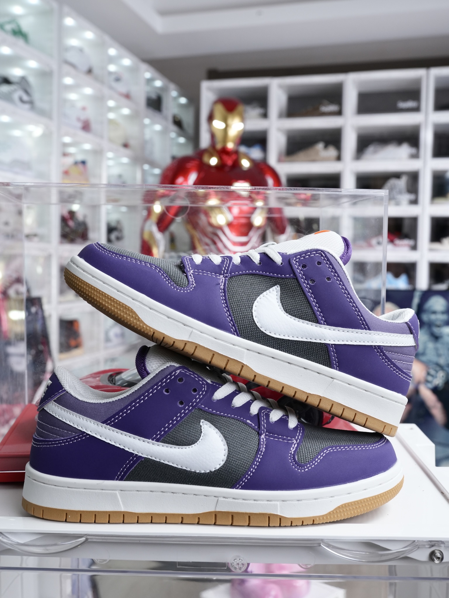Nike Dunk SB白紫 尺码36-44 自带气垫 男女码现货