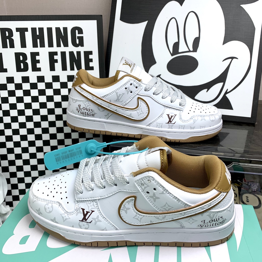 Nike Dunk SB Low LV白棕 码数36-44 男女现货