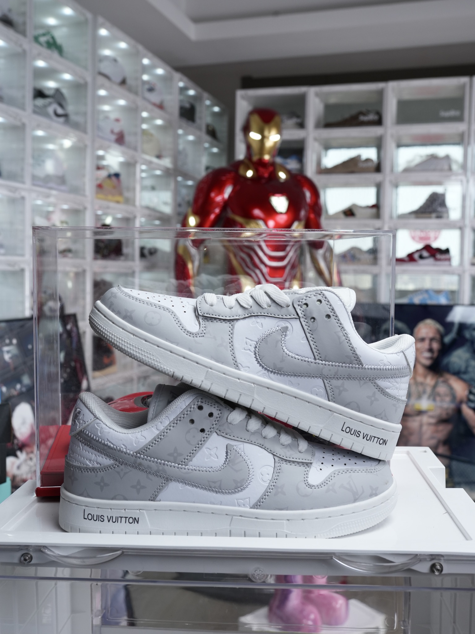 Nike Dunk SB白灰 尺码36-44 自带气垫 男女码现货