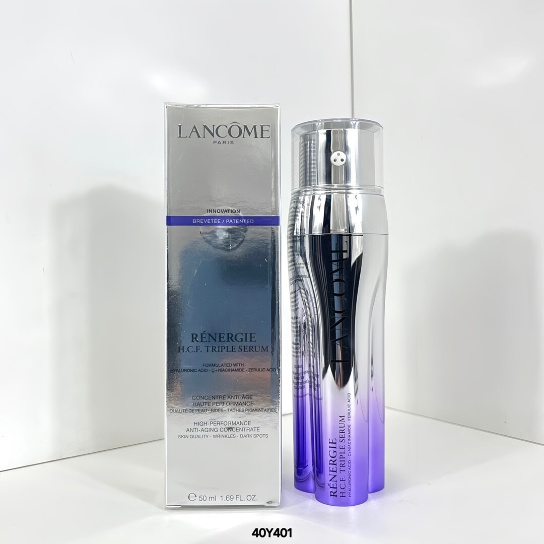 兰蔻塑颜三管精华50ml40Y401编码！新日期打码～2027。可配中文标对版对味爆款新品-精华界的新王？一管抗老精华，4%亚麻籽肽+长效玻尿酸，充盈紧致一管美白精华，VC+烟酰胺+377，美白提亮一管抗氧原液，99%高纯度阿魏酸，改善暗沉。兰蔻三管精华明通版50ml！！