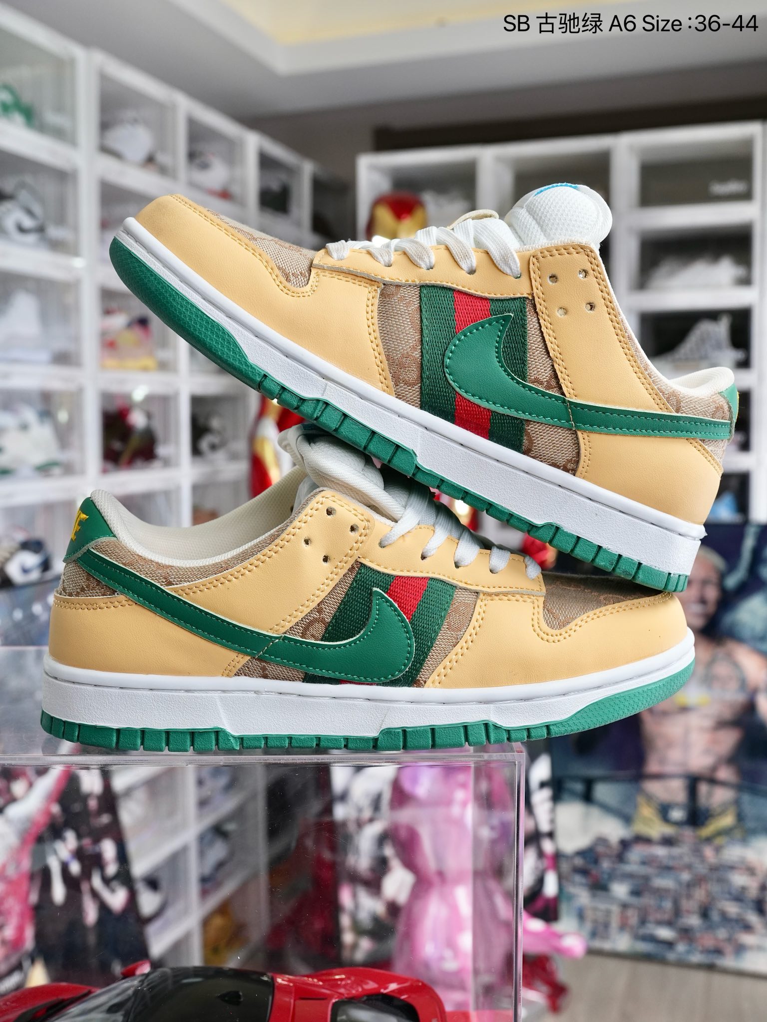 Nike Dunk  SB联名古驰绿 尺码36-44 男女码现货