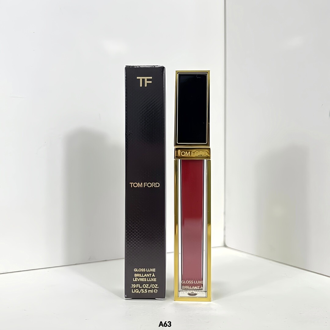 TF黑金镜面唇釉5.5ml6色：01-04-08-20-22-24。可配中文标+日期标。