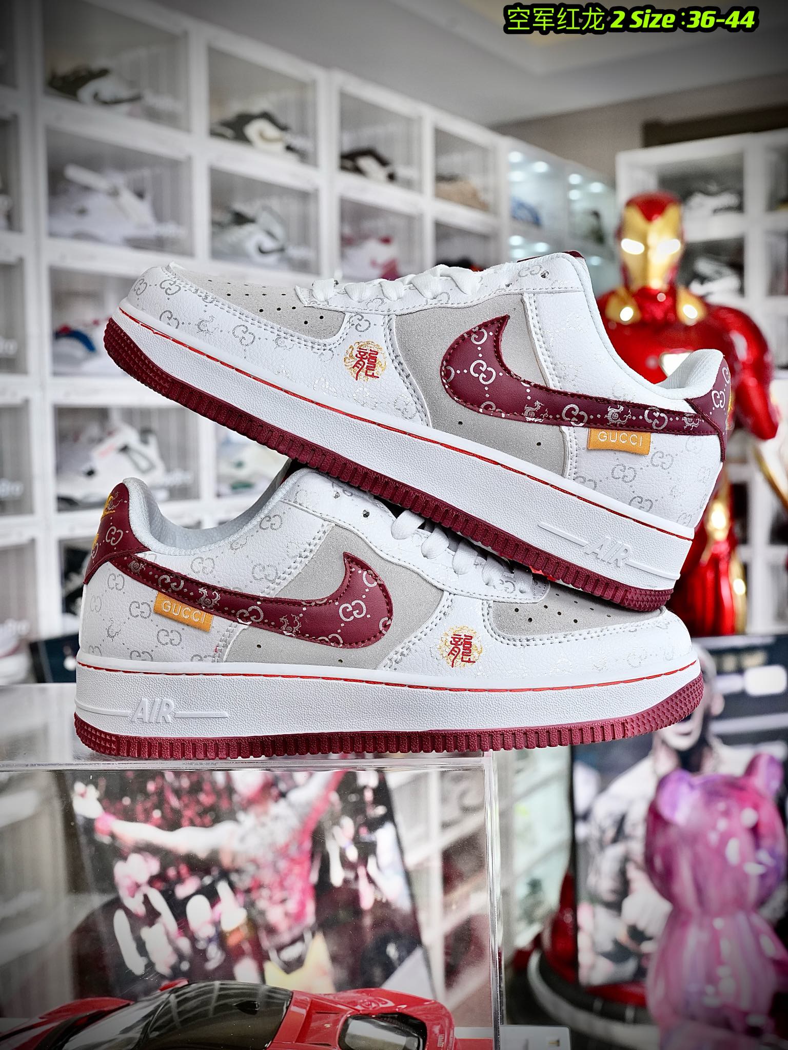  NK Air Force 1 Low AF1 空军一号低帮 红龙 码数36-44