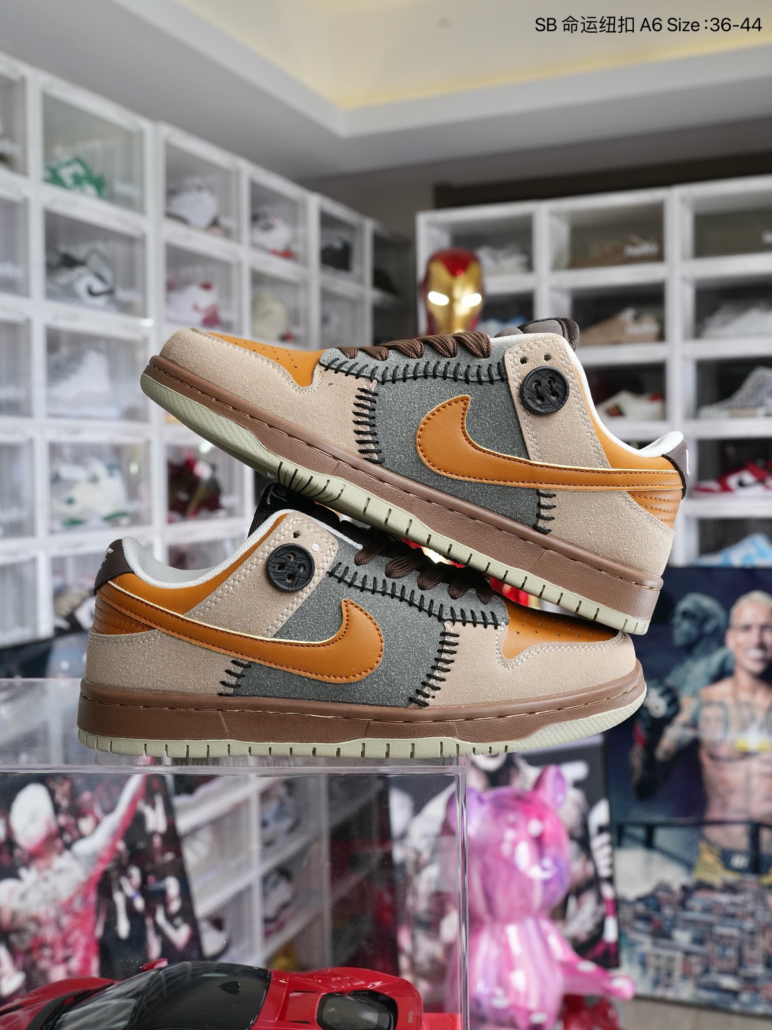Nike Dunk  SB联名命运纽扣 尺码36-44 男女码现货