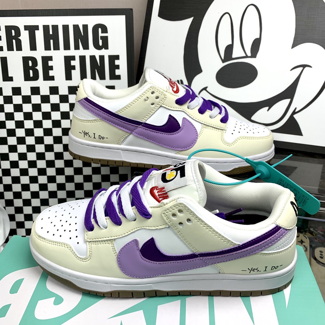 Nike Dunk SB Low 双勾紫色 码数36-44 男女现货