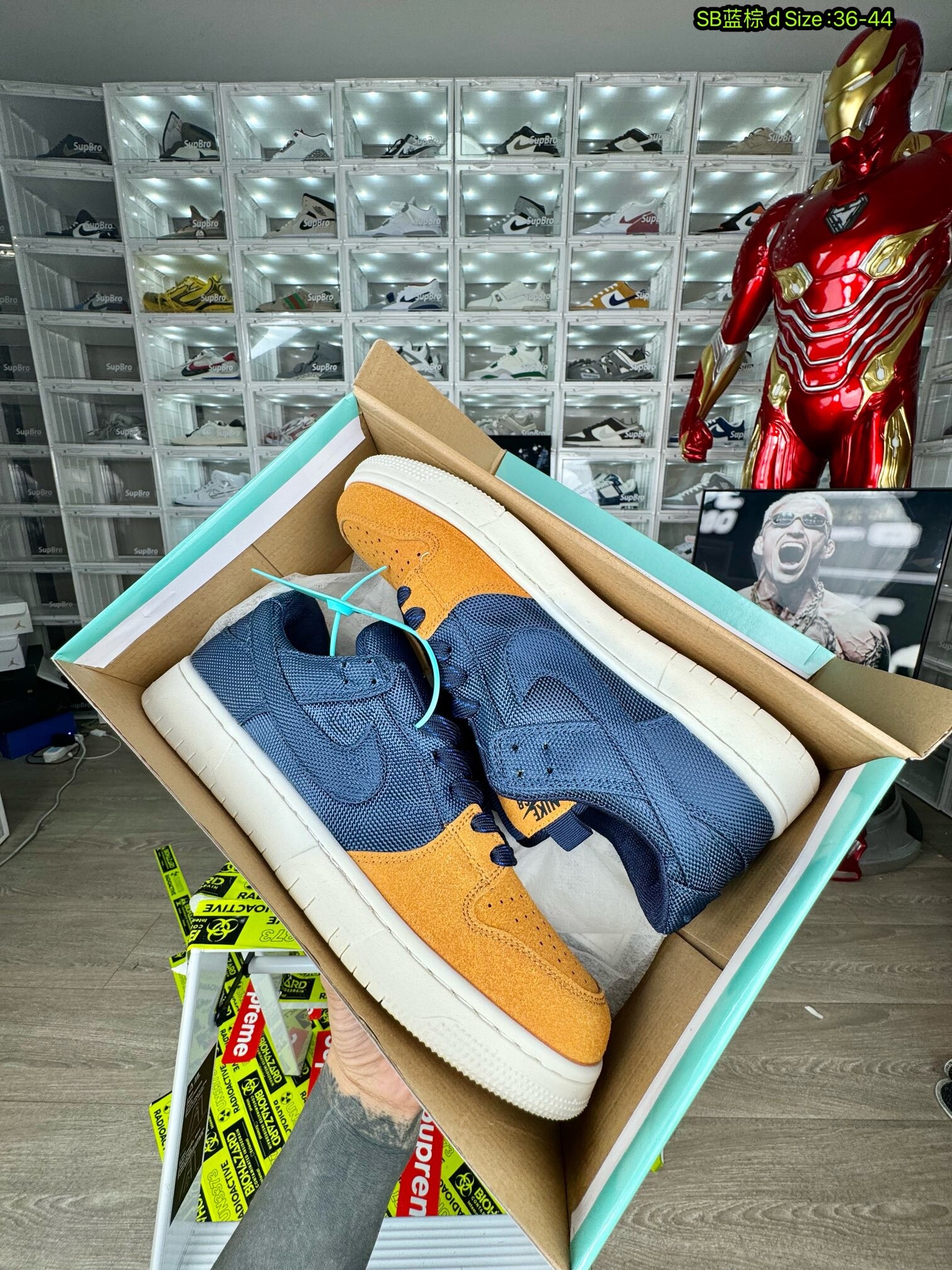 Nike Dunk SB蓝棕 尺码36-44 男女码现货
