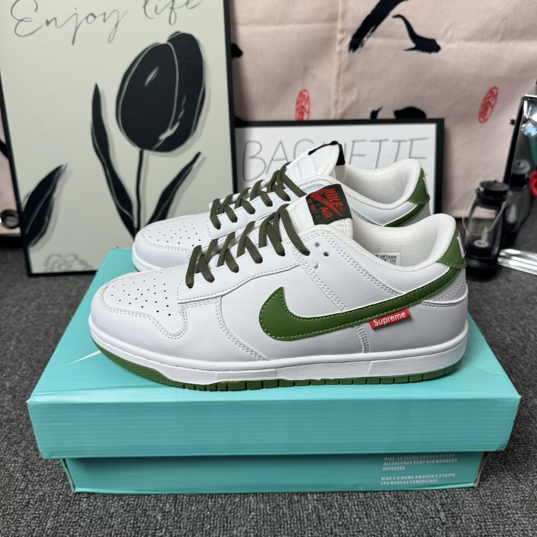  Superme x NK Dunk SB Low 奶油绿 码数36-44