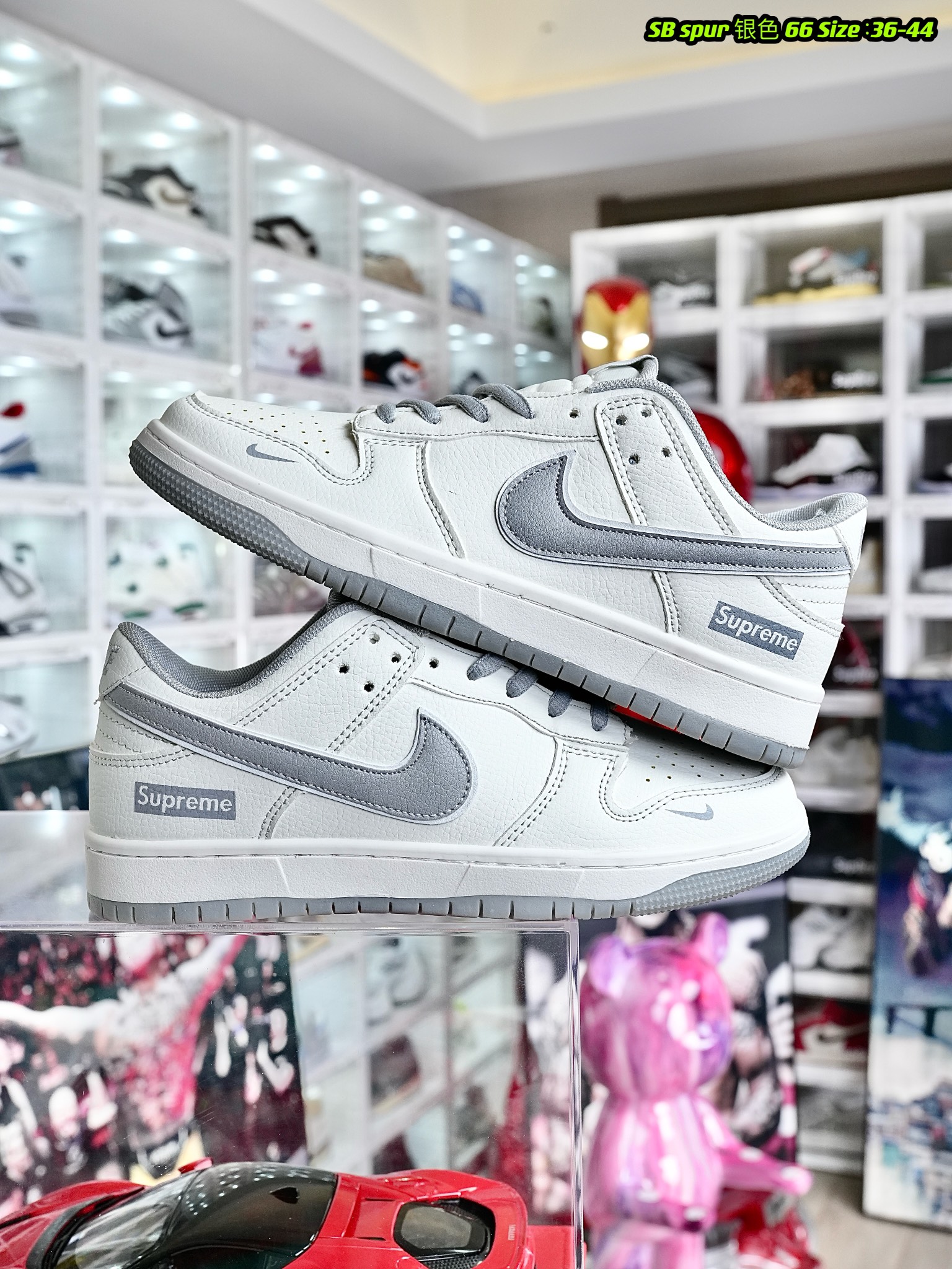 Nike Dunk SB SPrm银色 尺码36-44 男女码现货