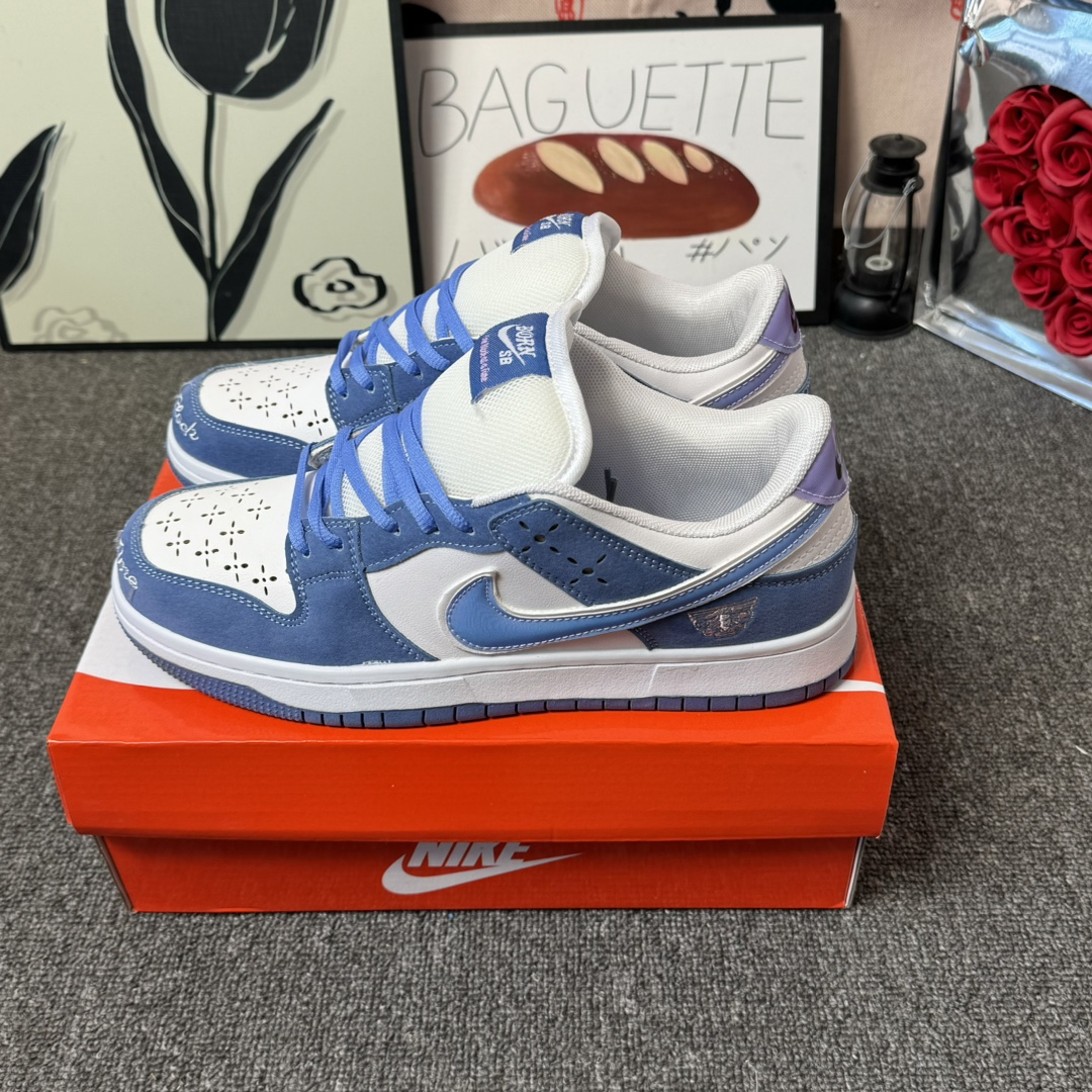 NK Dunk SB Low 荧光白蓝 码数36-44 男女现货