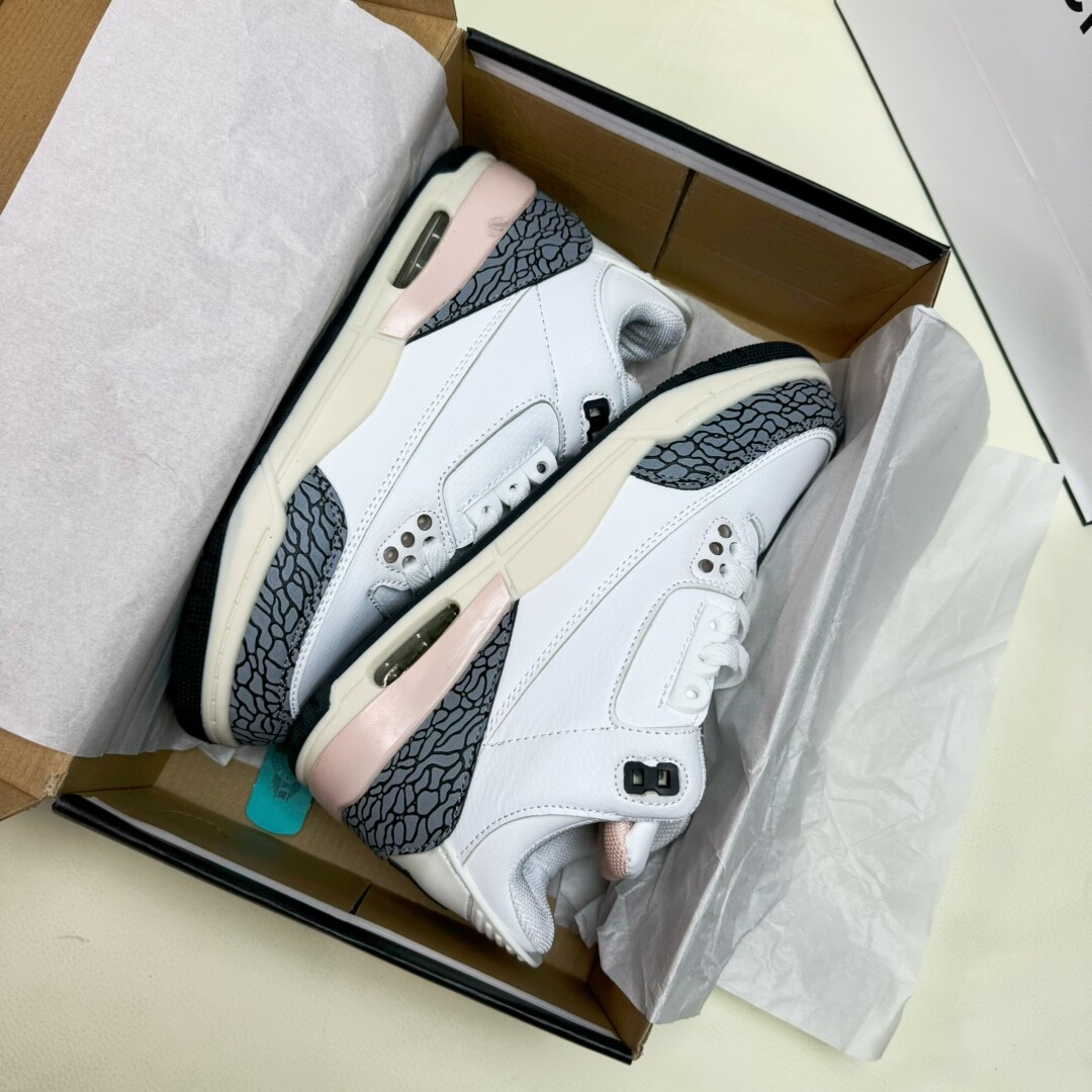 aj3 乔三 白粉尺码36-44 男女码现货