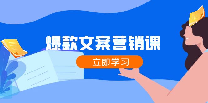 款文案营销课：公域转私域，涨粉成交一网打尽，各行业人士必备